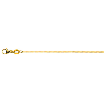 Halskette Venezianer diamantiert Gelbgold 375 | GAM