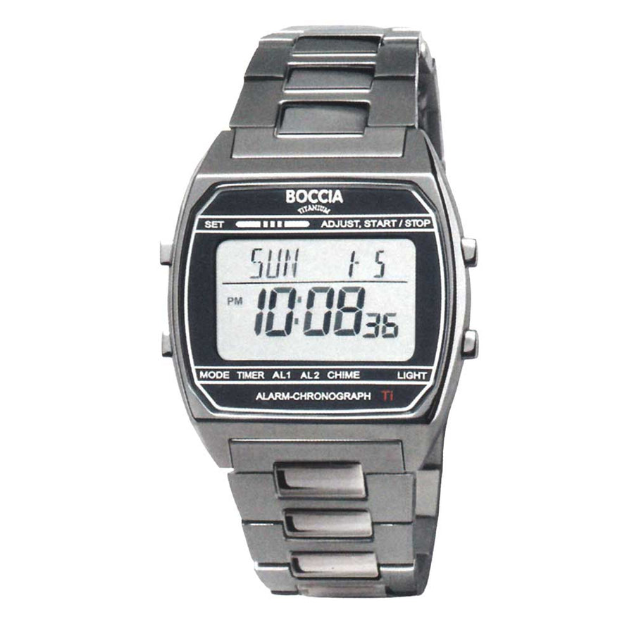 Boccia Titanium Herrenuhr Titan | Modell 3738-05