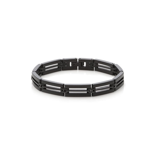 Gliederarmband Pure schwarz von Monomania