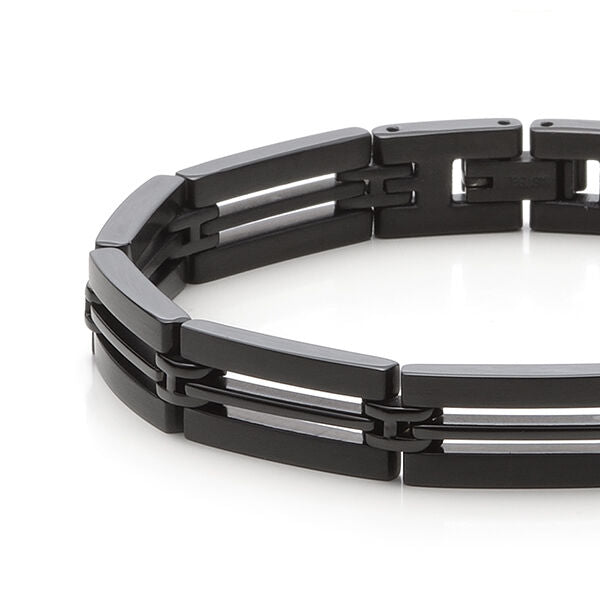 Gliederarmband Pure schwarz von Monomania