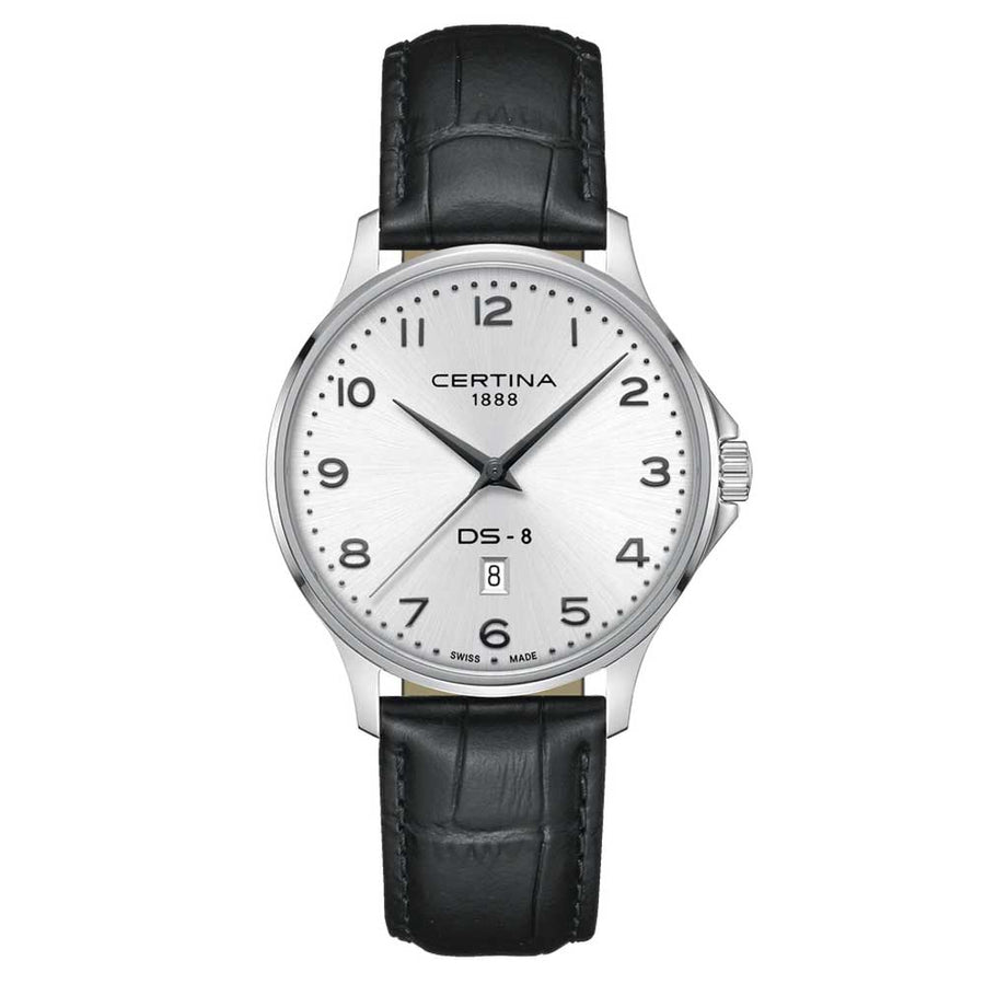 Elegante Certina DS‑8 Gent 40 mm Quarz‑Herrenuhr – Schweizer