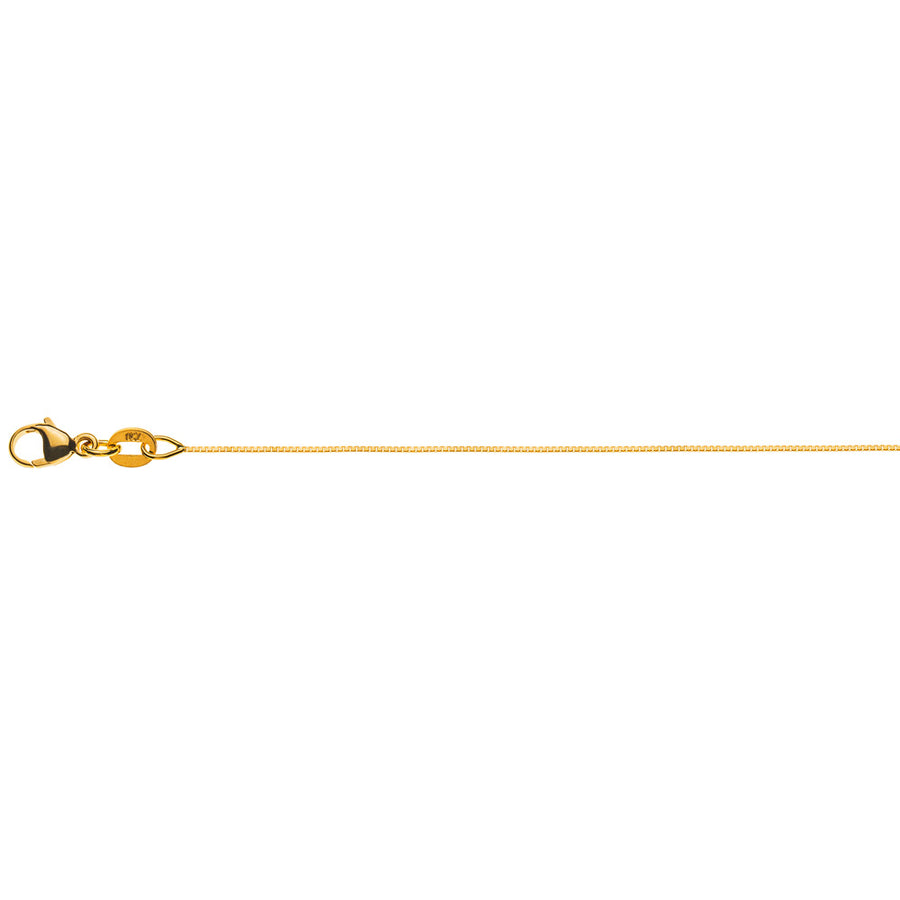 Halskette Venezianer diamantiert Gelbgold 750