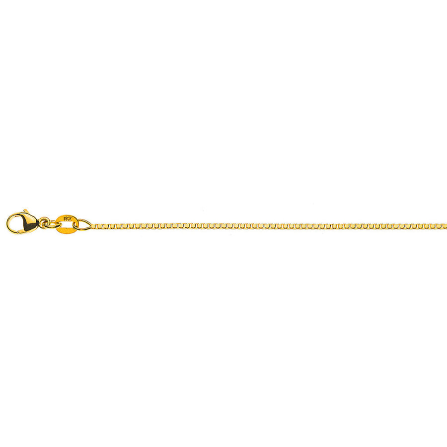 Halskette Venezianer diamantiert Gelbgold 375 | GAM