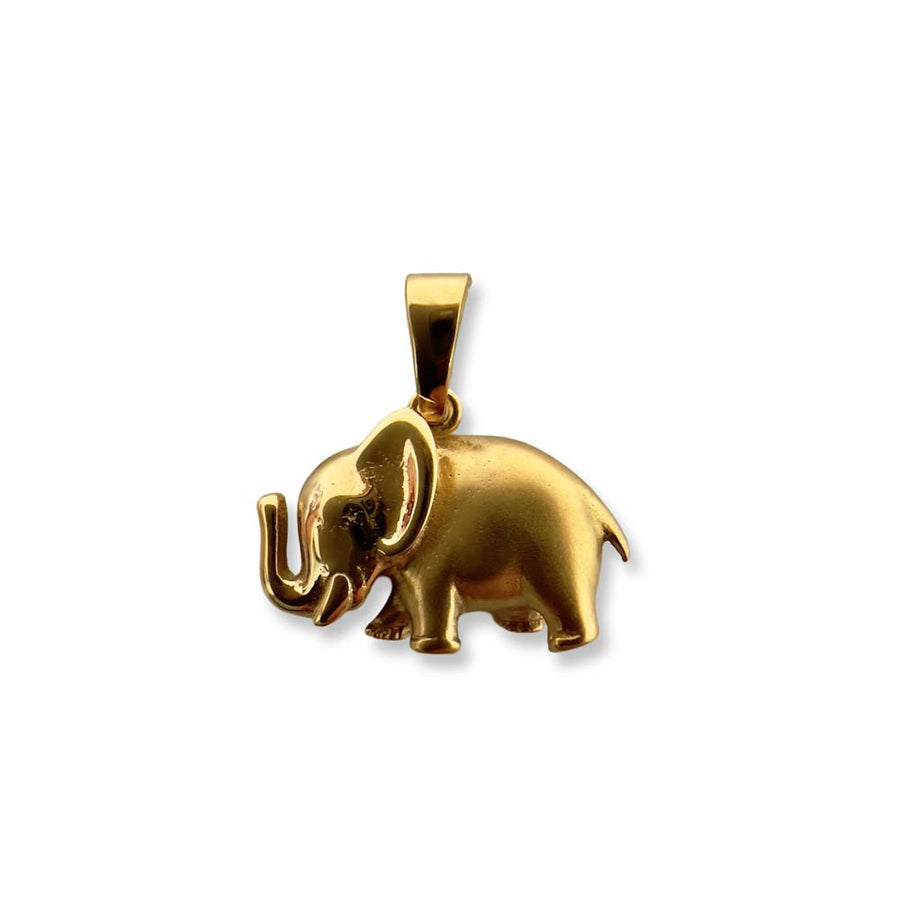 Anhänger Elefant Gelbgold 750