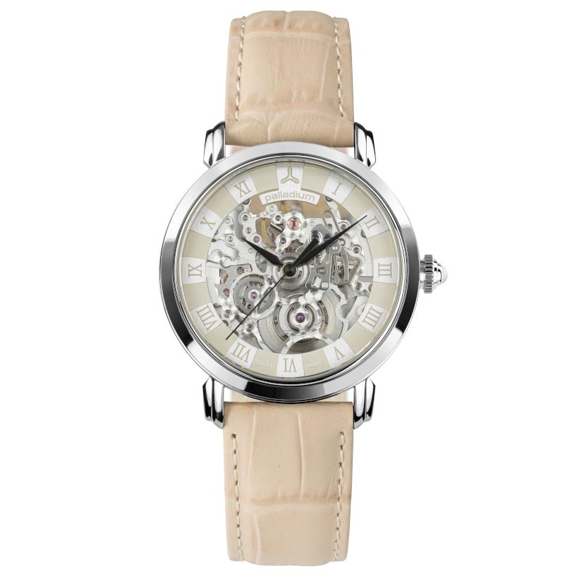 Palladium Damenuhr Petit Squelette P36.A.1.6.003