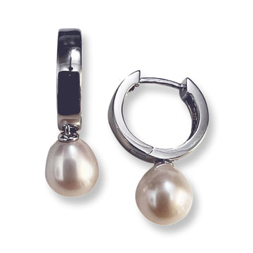 Ohrhänger Silber 925 mit Perlen & Creolen