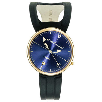 Design-Uhr von Luigi Colani | Wing 1 Unisex gelbgold