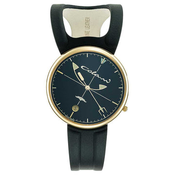 Design-Uhr von Luigi Colani | Wing 1 Unisex gelbgold