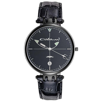 Design-Uhr von Luigi Colani | Wing 2 Unisex schwarz