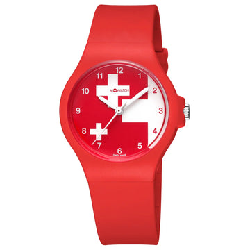 M-Watch Uhr Kunststoff Core 37 | Schweizerkreuz