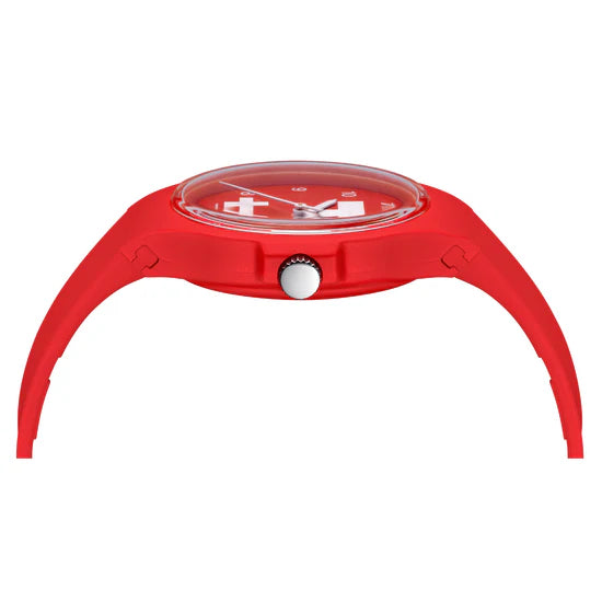 M-Watch Uhr Kunststoff Core 37 | Schweizerkreuz