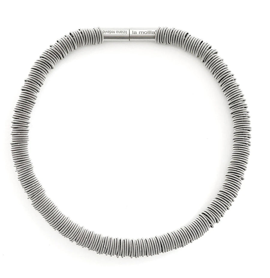 N°1 acier | Collier | La Mollla
