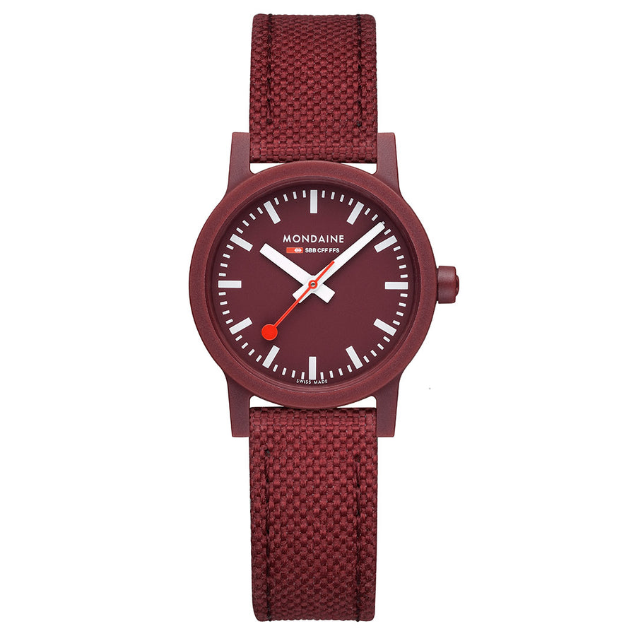 Mondaine SBB kirschrot