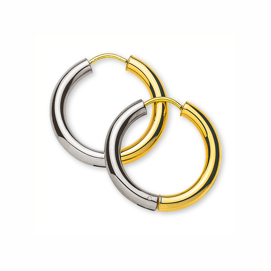 Ohrringe Bicolor 750