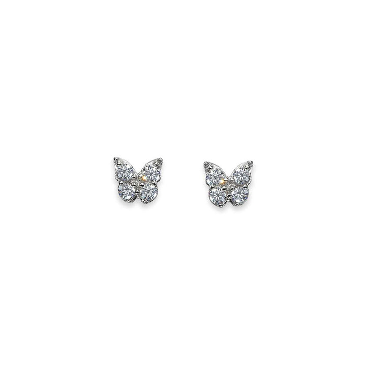 Ohrstecker Schmetterling Zirkonia