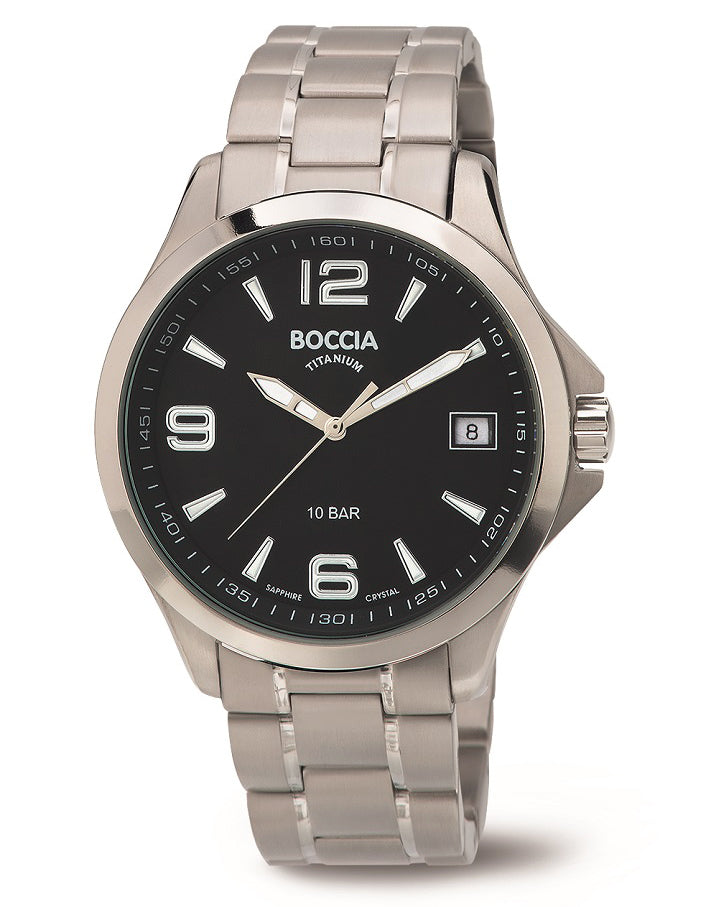 Boccia Titanium Herrenuhr 3591-02