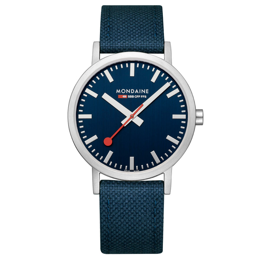 Mondaine Classic blau