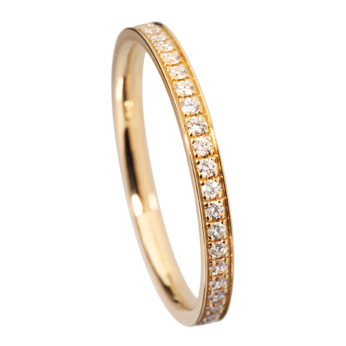 Alliance Ringe Swiss Jewels Pavé gelbgold